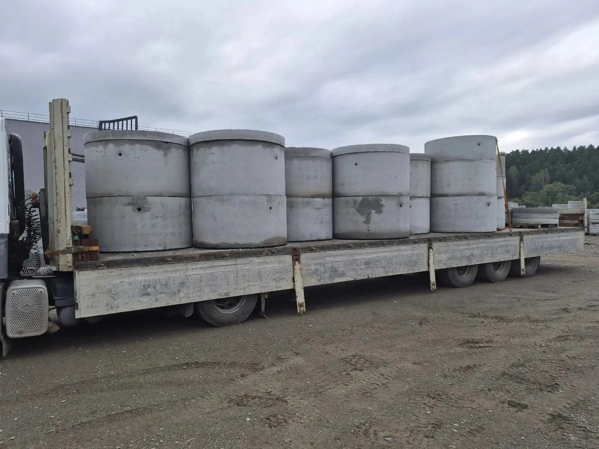 🏗️ Очередная поставка ЖБИ успешно завершена! 🚛💨Изготовили и доставили железобетонные...