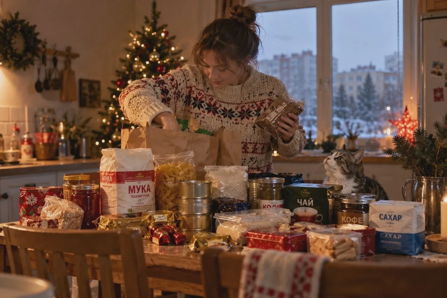 🛒 Запасы к новогоднему столу советуют делать заранее