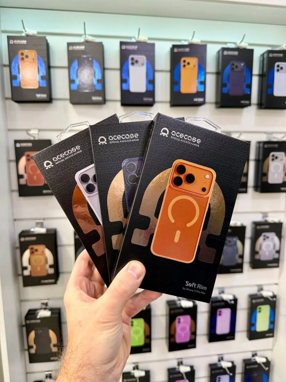 🛡 Чехлы Soft Rim от AceCase — комфорт и защита в каждой детали