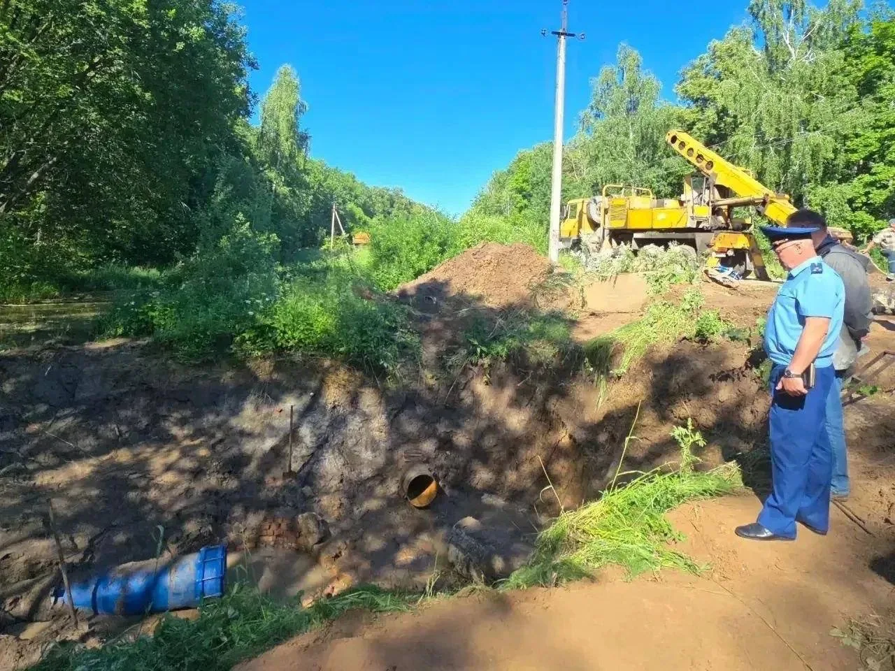 Прокуратура Заволжского района проверяет, как власти и «Ульяновскводоканал» устраняют последствия от