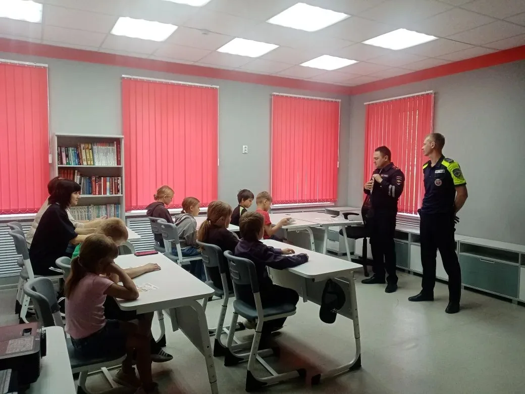 В летнем лагере  "Солнышко" под руководством Госинспектора Панкратова Алексея Михайловича и инспекто