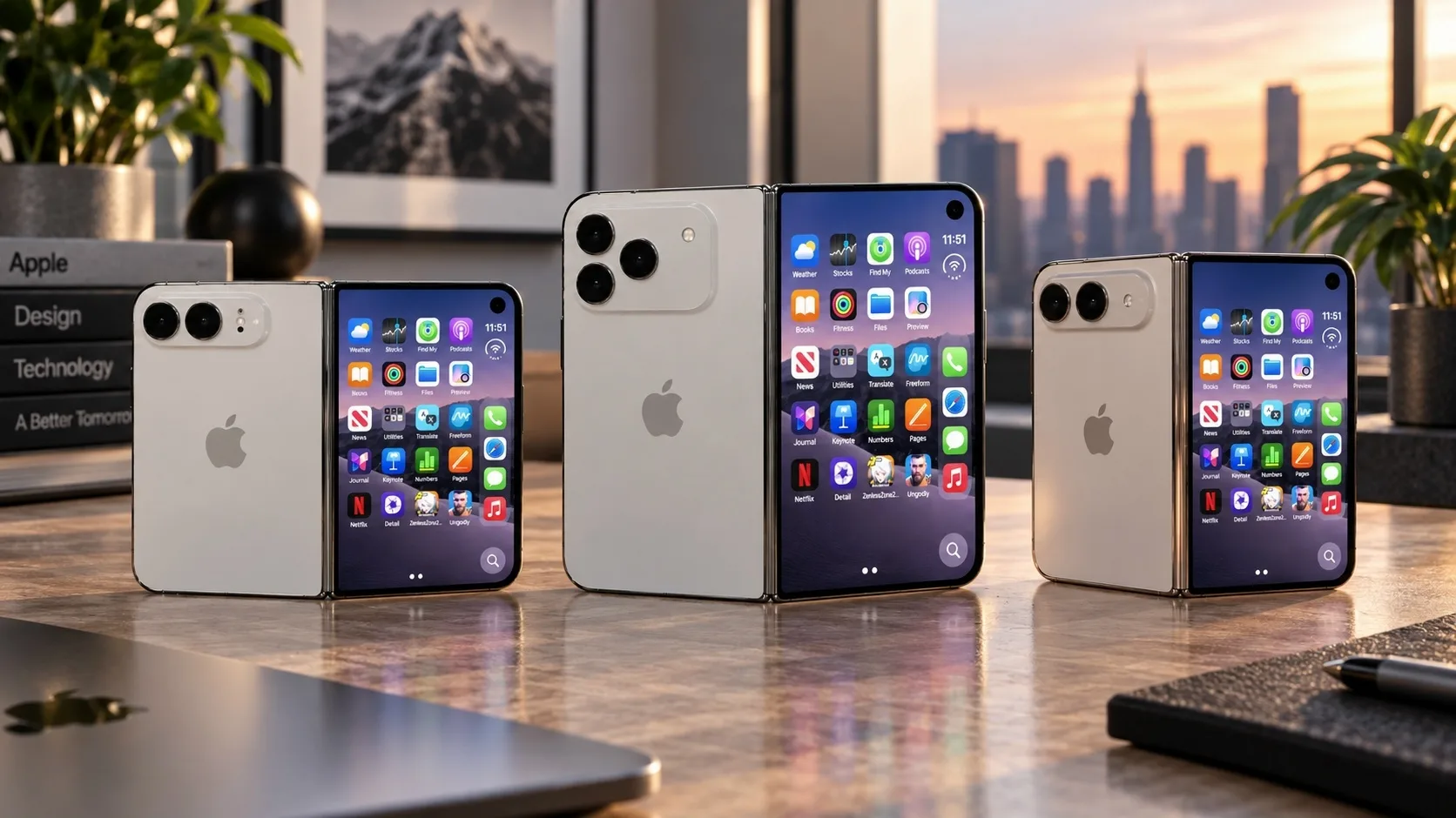 iPhone Duo может превратиться в целое семейство складных iPhone