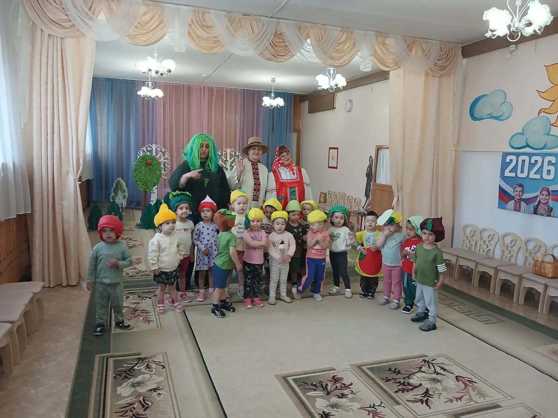 Сегодня в нашем детском саду прошло мероприятие для детей младшего возраста «День здоро...