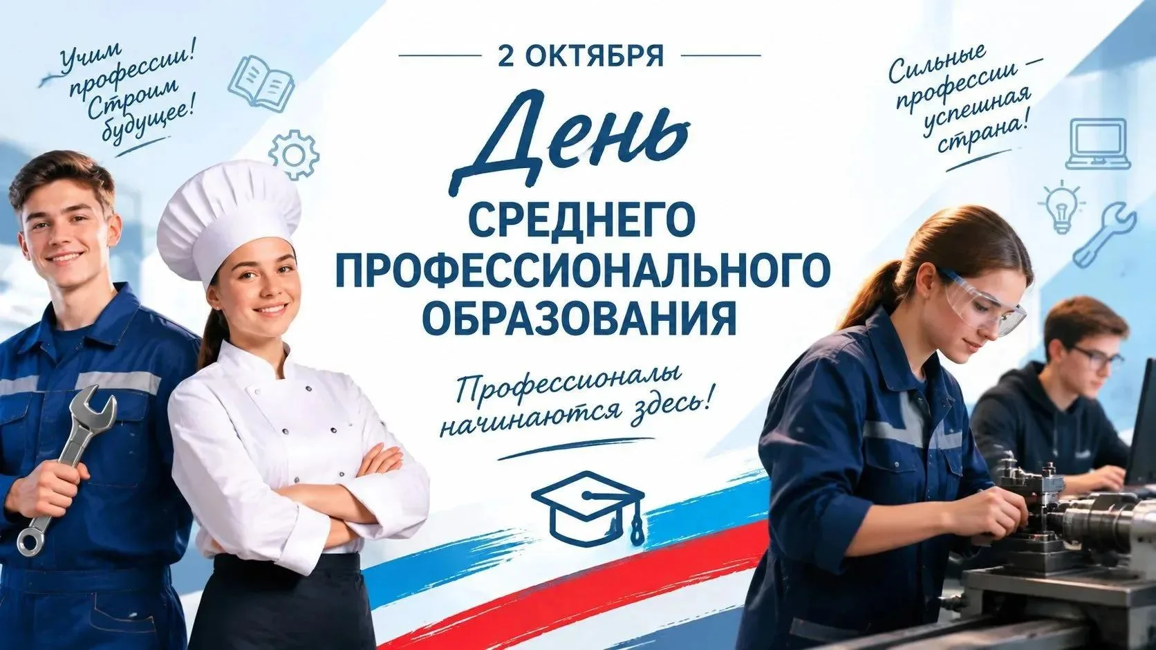 2 октября — День среднего профессионального образования: диалог поколений и яркие краск...