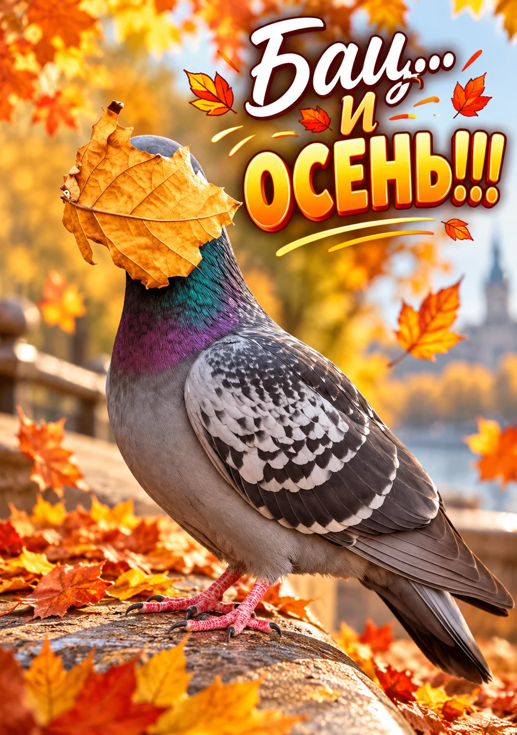 💚💛❤️ Настроение в открытке.