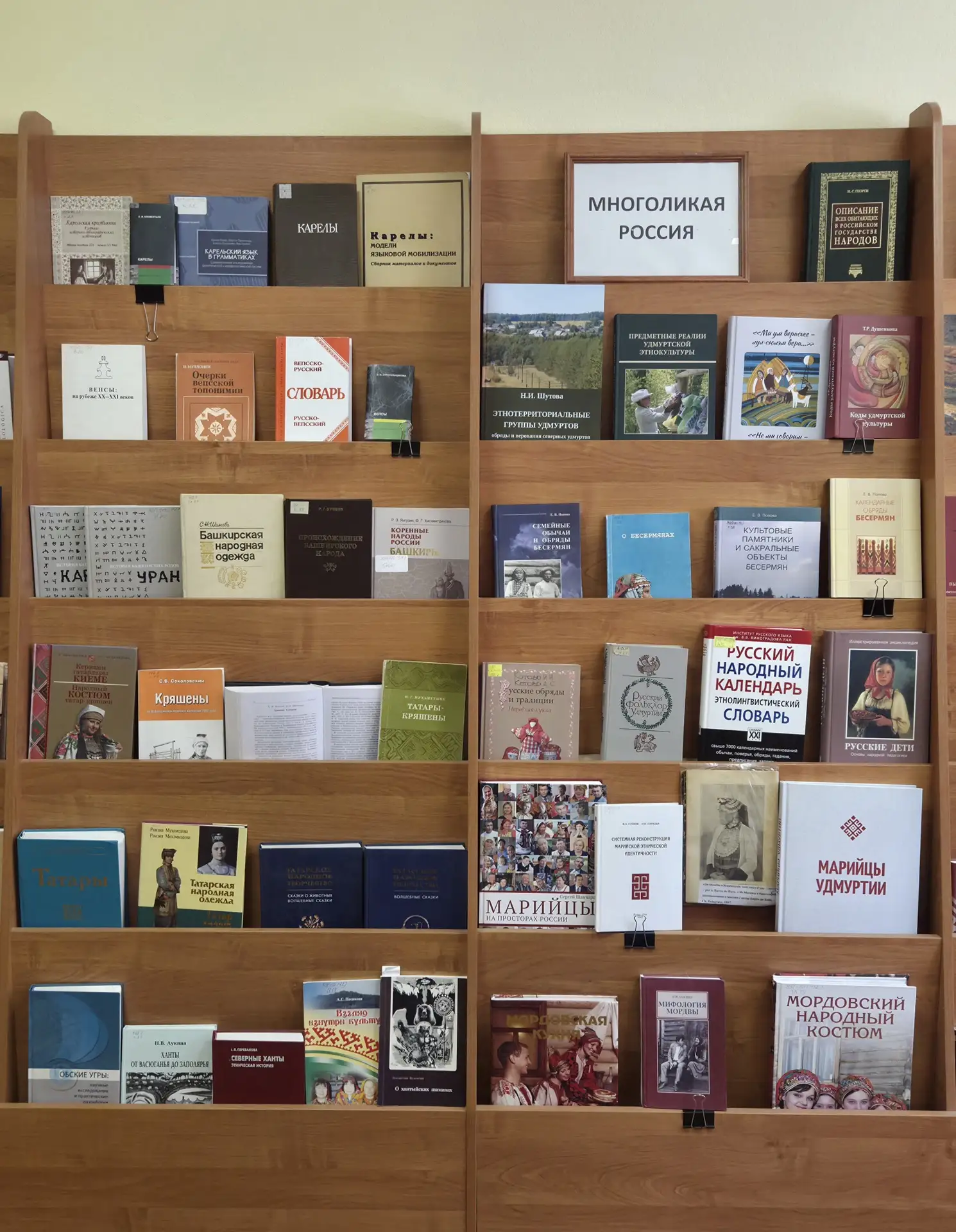 🖼️ Выставка «Многоликая Россия» в УИИЯЛ УдмФИЦ УрО РАН

8 июня в Научной библиотеке УИИЯЛ УдмФИЦ Ур