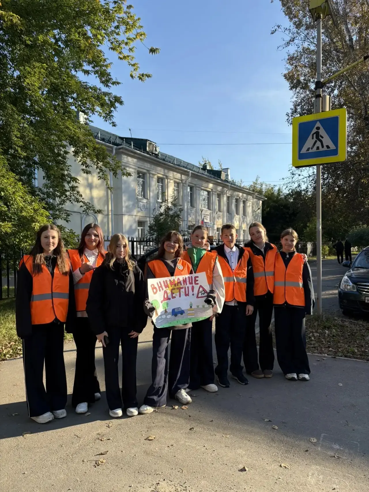 🚦 Сегодня прошла важная акция «Внимание — дети»! 🚦