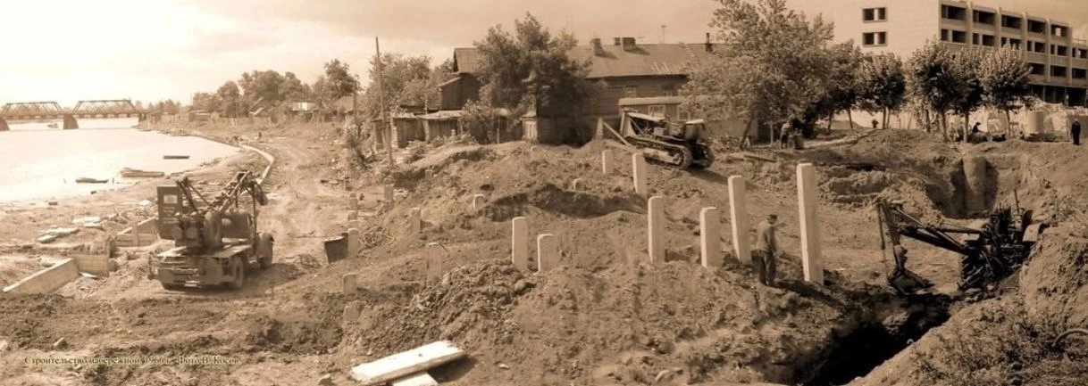 Строительство набережной реки Суры 

Фотография 1966 года 

Загадочная Пенза - подписаться