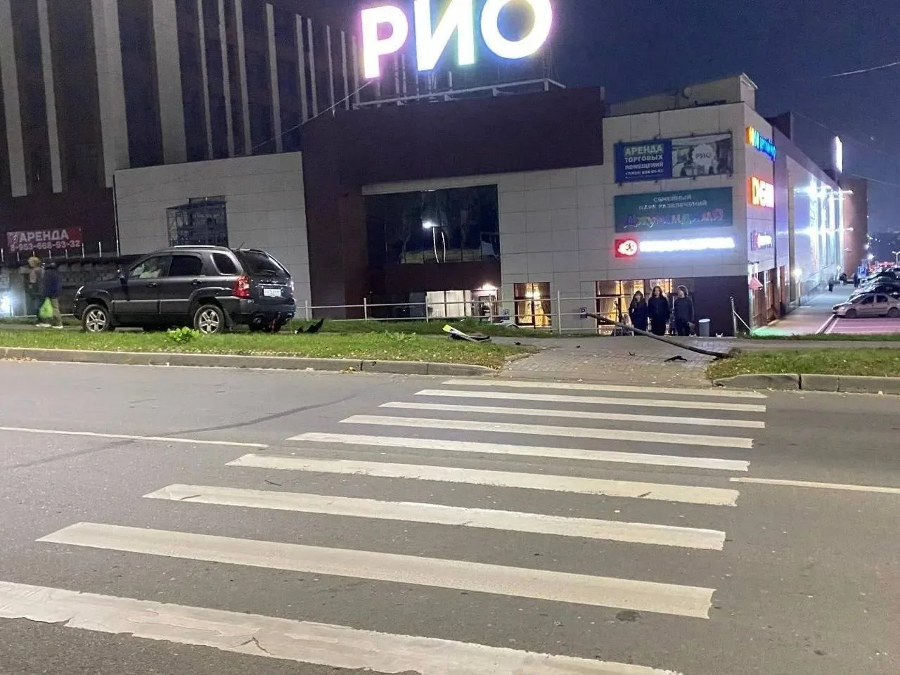 У ТЦ «Рио» в Костроме столкнулись автомобили