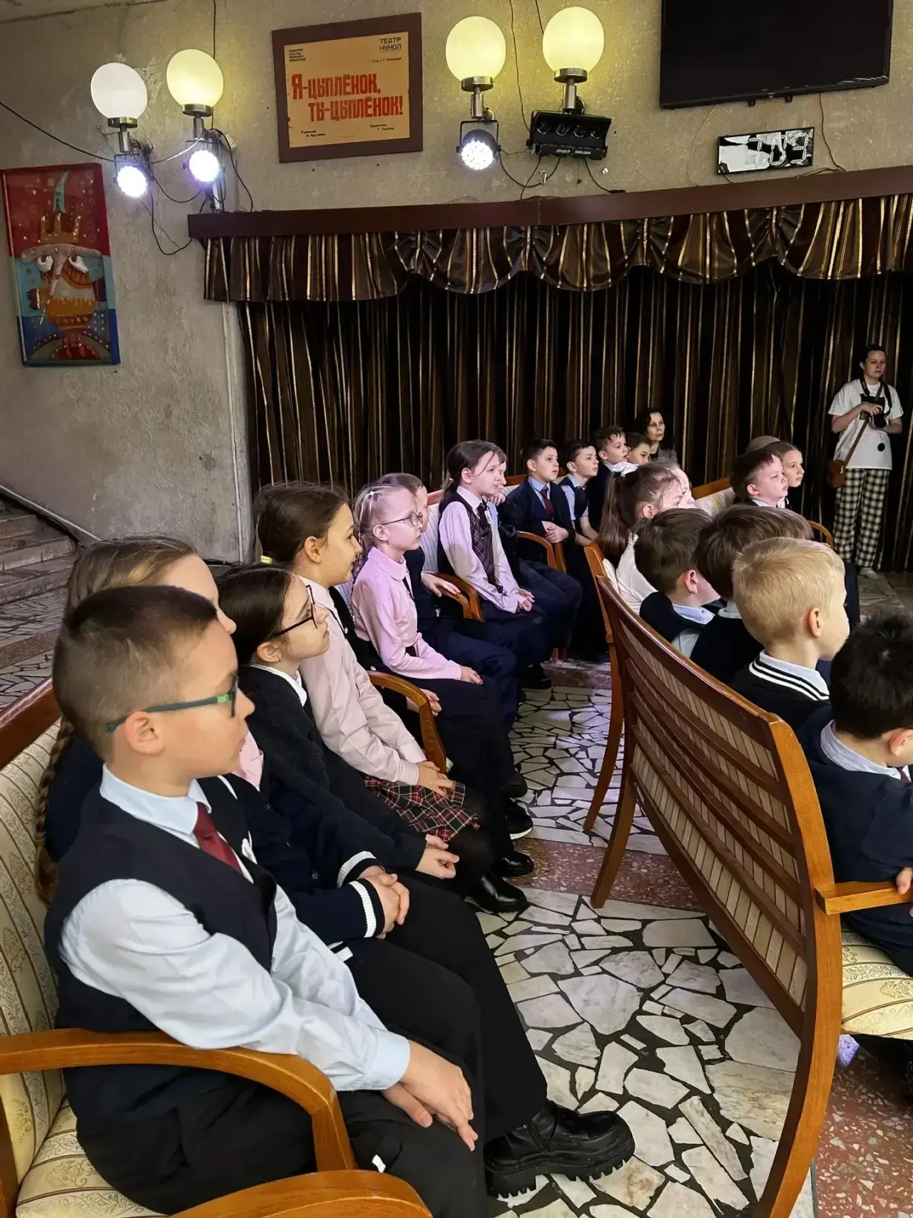🎭 Как ненадолго стать артистом-кукловодом?  Сегодня гимназисты 3 «А» класса стали настоящими первопр