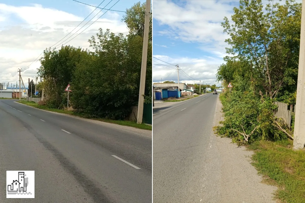 В рамках муниципального контракта ведутся работы по спилу аварийных деревьев и веток.