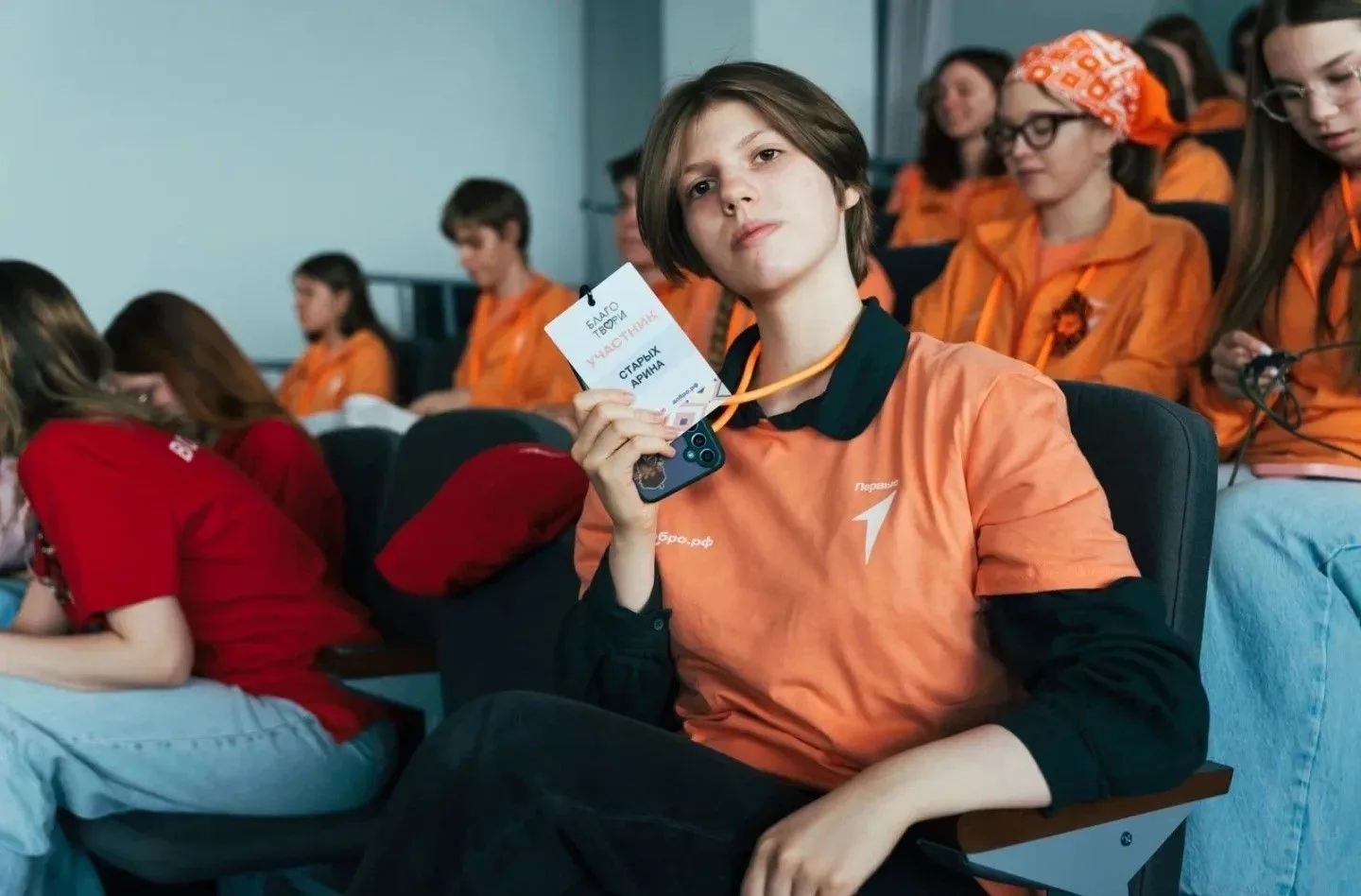☀️ Школьница из Анадыря Арина Старых приняла участие во Всероссийском добровольческом с...