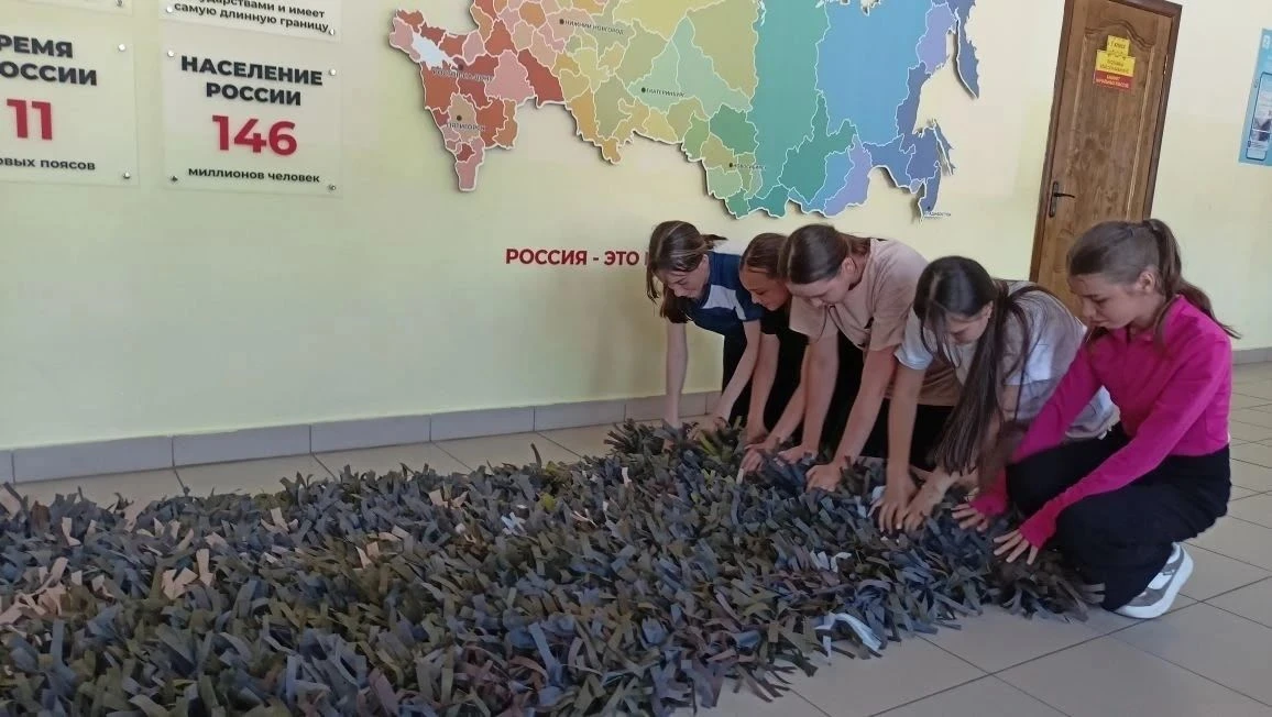 🪖 Воспитанники пришкольного лагеря МБОУ «Мусирминская СОШ им. В. Д. Николаева» взялись за важное де