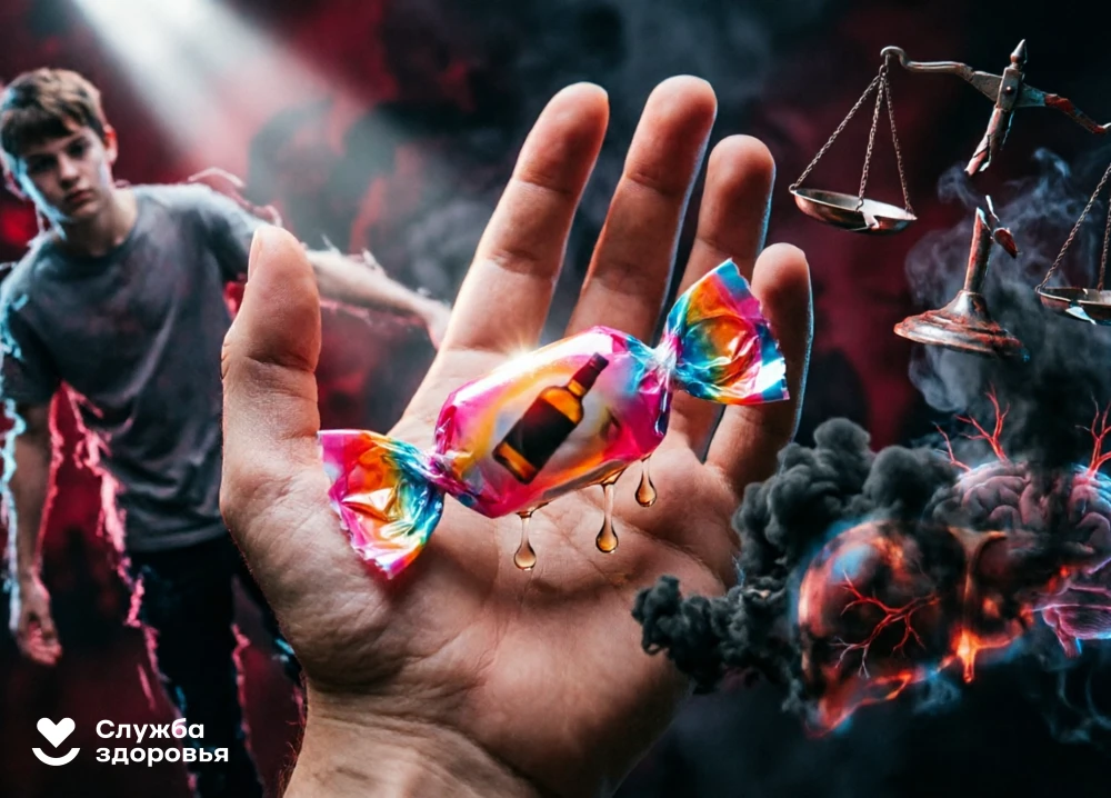 🍬 Конфеты с алкоголем: модная сладость или скрытая угроза для подростков?