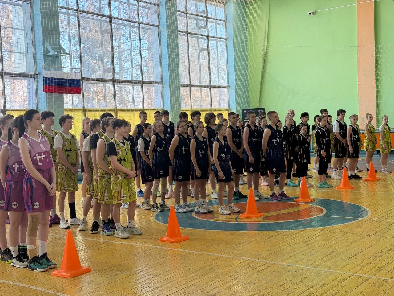 🏀17 февраля на базе ДЮСШ г. Кольчугино определили сильнейшие коллективы школьной баскетбольной лиги 