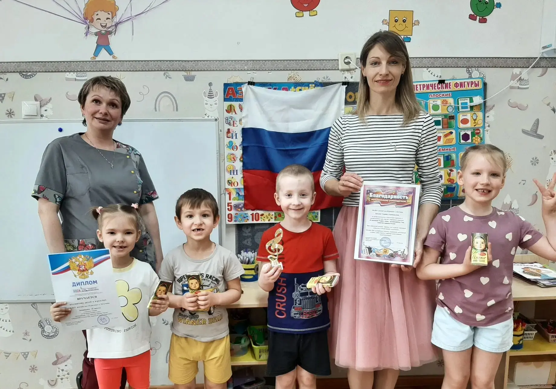 Воспитанники и педагоги  нашего детского сада приняли участие в окружном конкурсе "Я во...