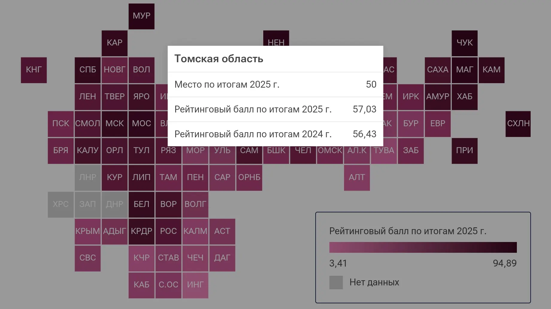 📊 РИА Новости опубликовало рейтинг регионов России по материальному благополучию насел...