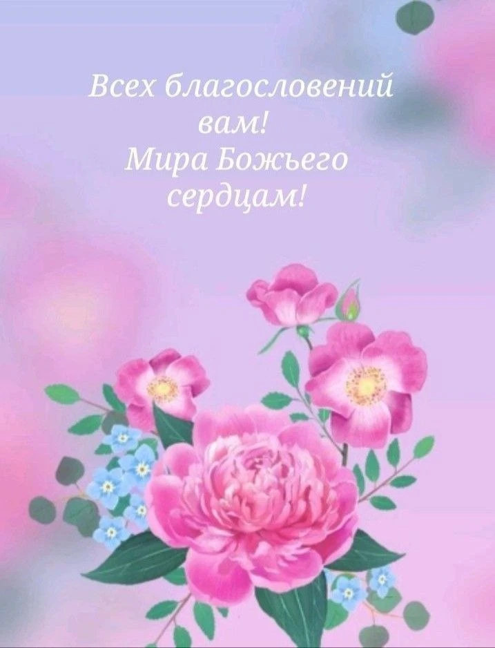Доброе утро, желаю тебе прекрасного дня, прекрасных событий и идей, пусть дела все совершаются, пуст