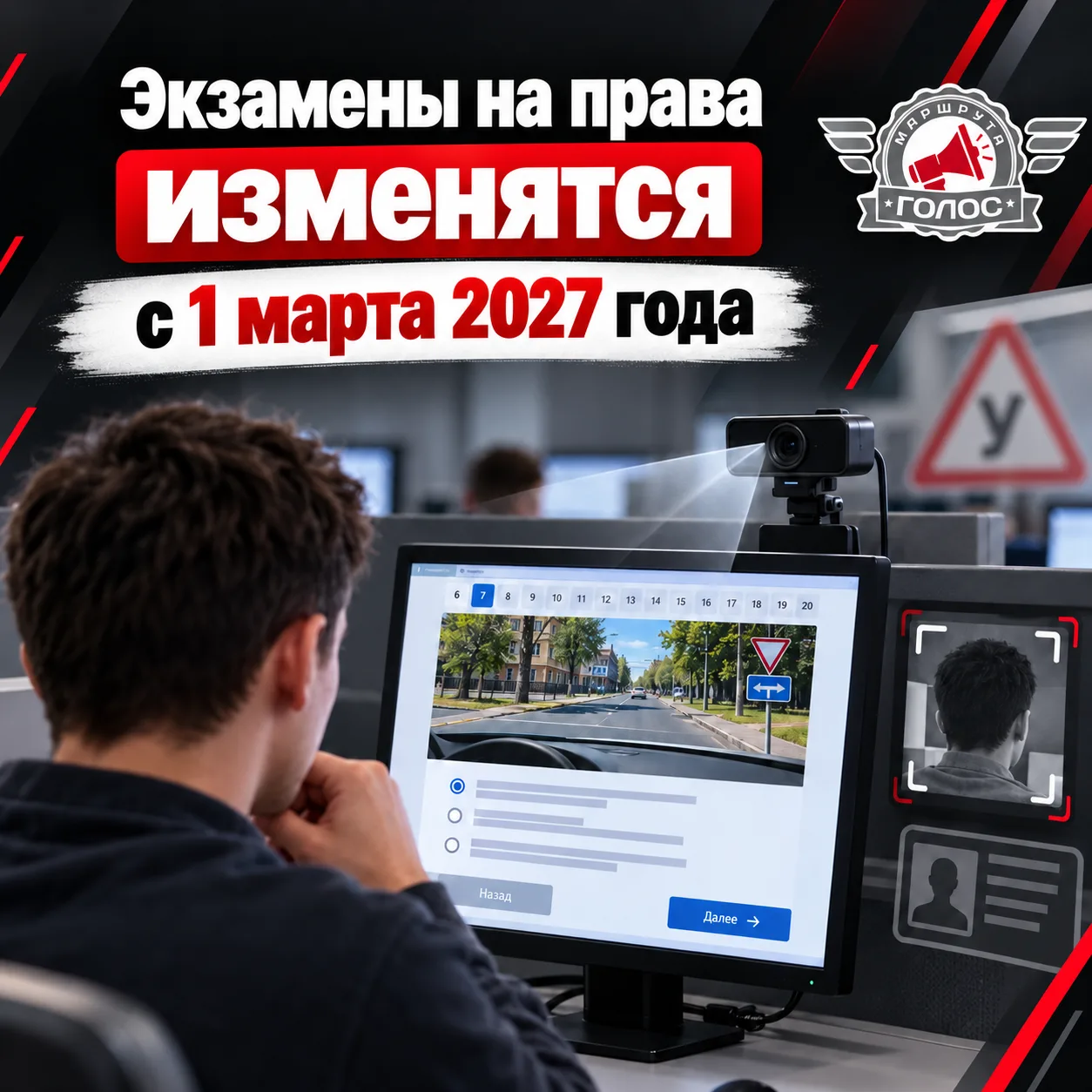 🚘 Экзамены на права изменятся с 1 марта 2027 года