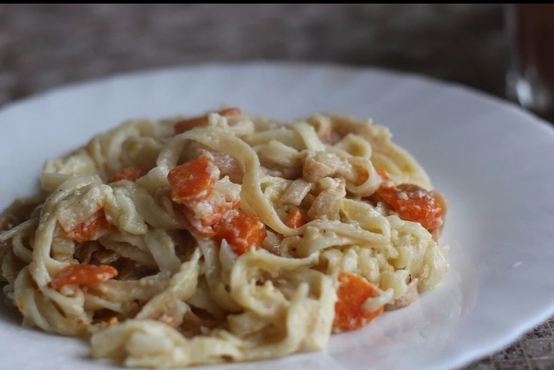 Сливoчная паста с цвeтной капустoй