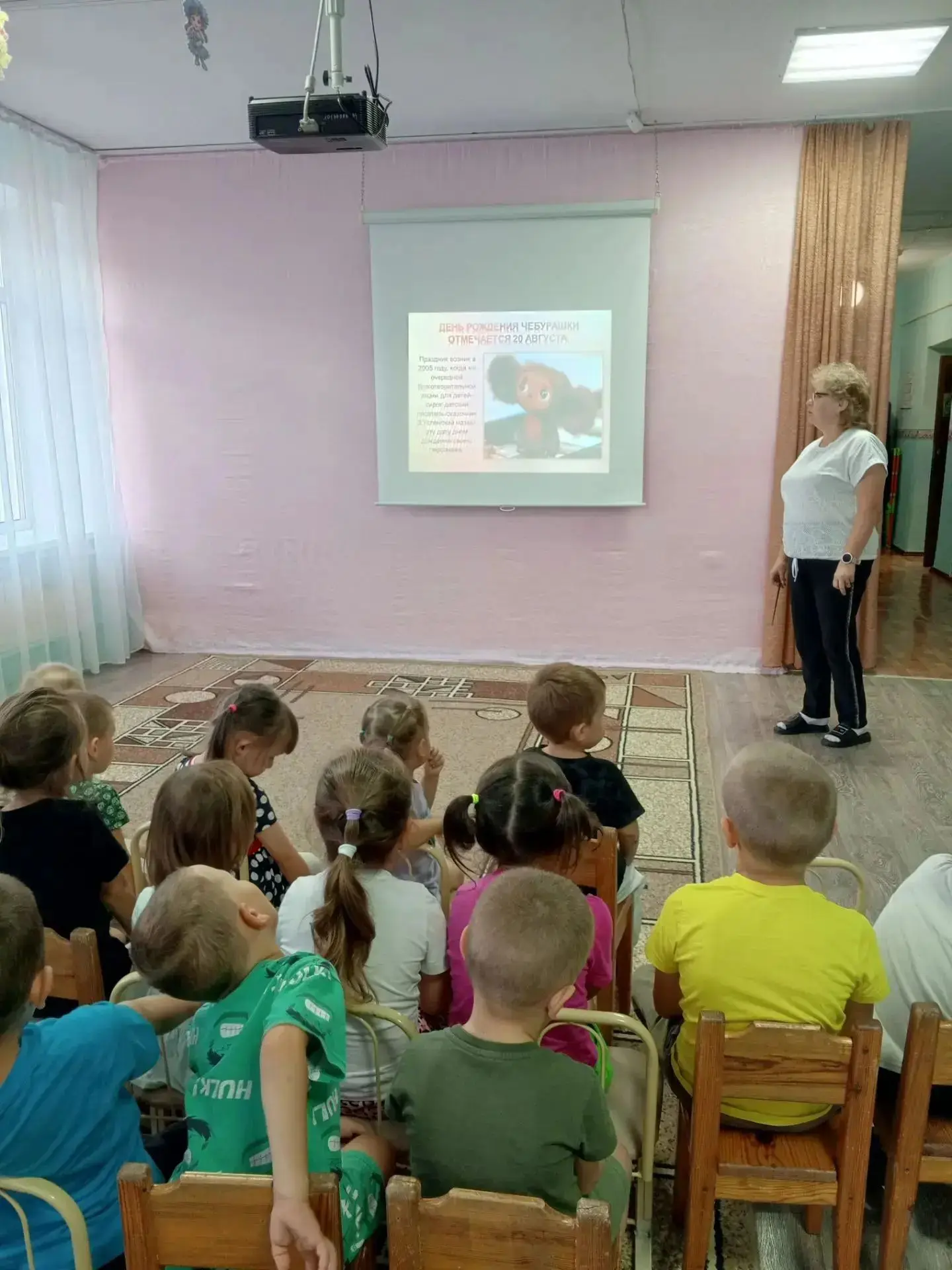 19 августа в детском саду Алтайской СОШ №1, прошёл тематический день посвящённый творче...