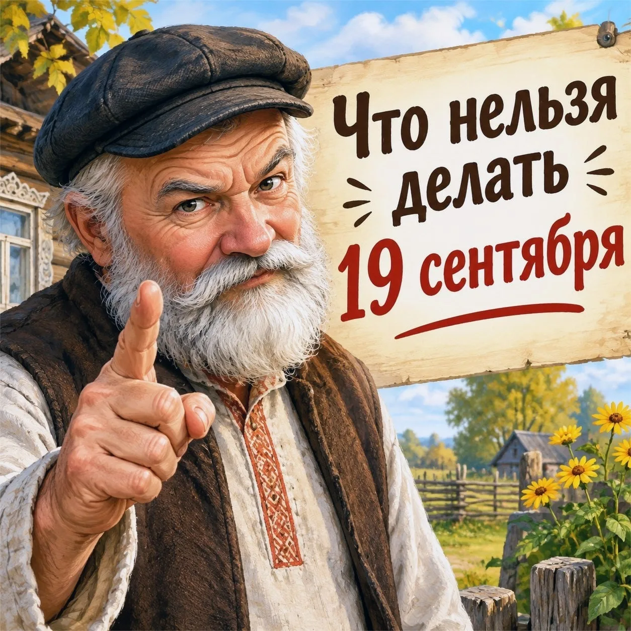 🚫 Запреты на 19 сентября