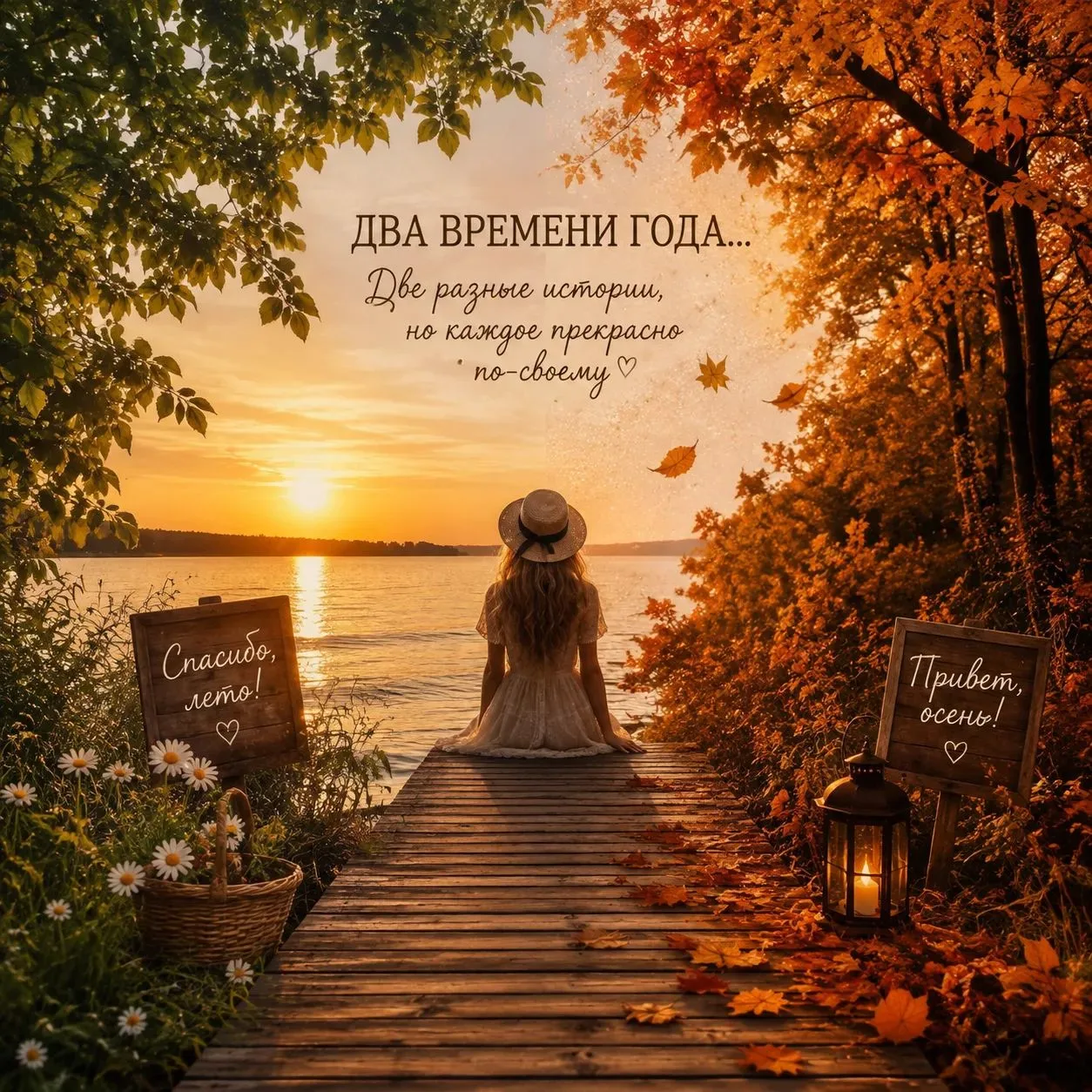 🍂 Два времени года — две разные истории…