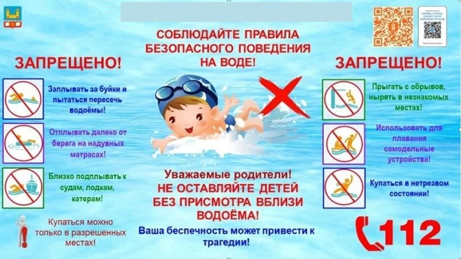Вода - безопасная территория. Простые правила сохранят вашу жизнь и жизнь ваших детей!