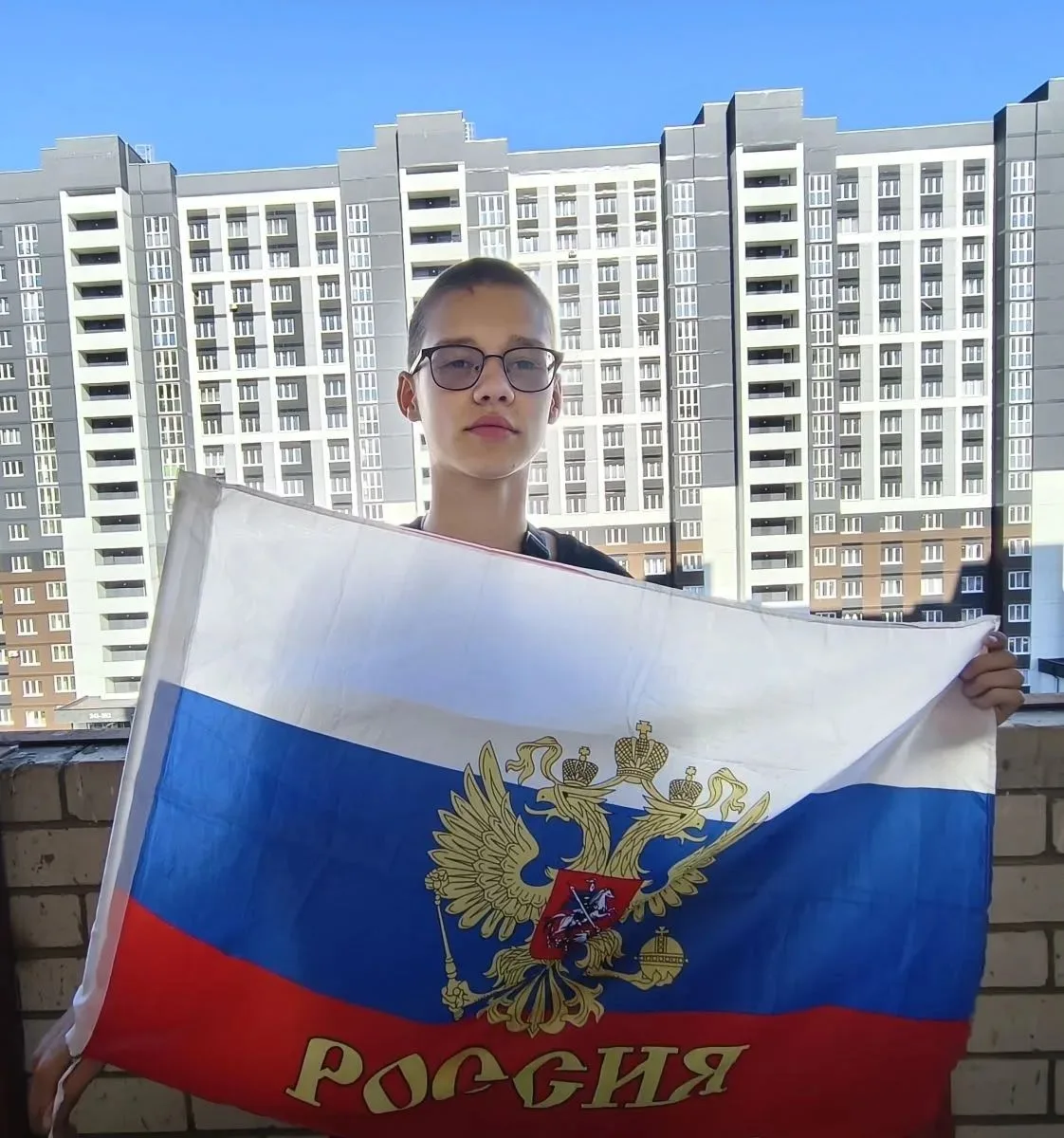 🇷🇺Кузин Степан, кадет и активист нашей школы, присоединяется к Всероссийской акции «Ф...