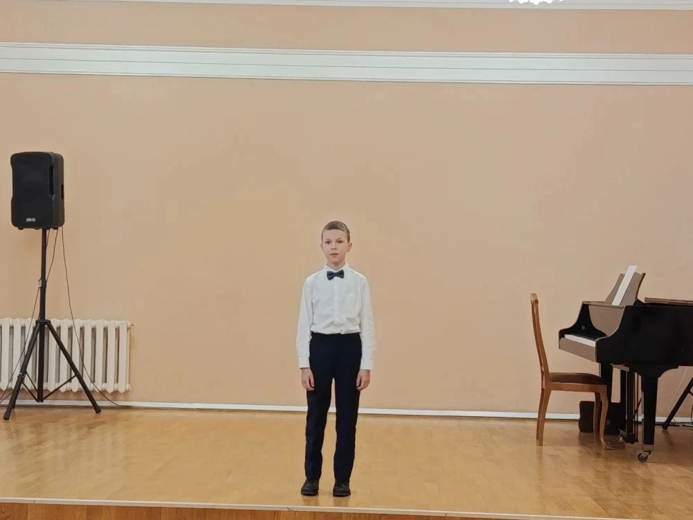 На конкурсе "Музыкальная весна" в номинации "Академическое пение" Лапин Павел занял 1 м...