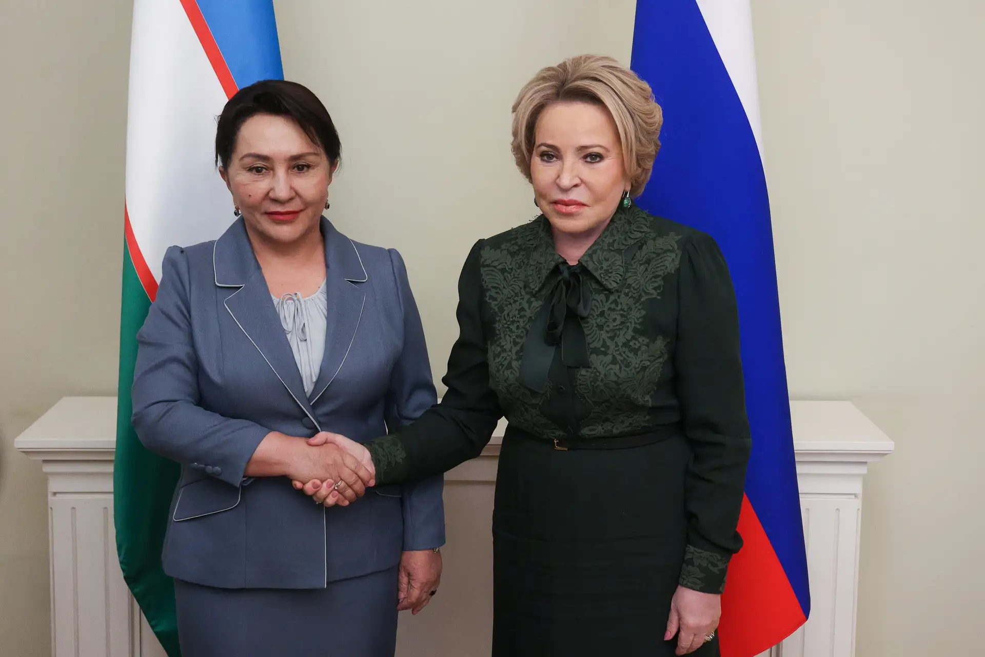 🇷🇺 🇺🇿 Состоялась встреча Председателя Совета Федерации Валентины Матвиенко с Председателем Сената Ол