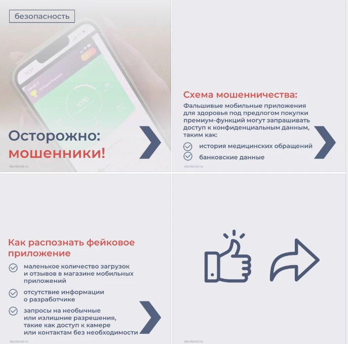 Как не стать жертвой мошенников, смотрите в карточках и берегите себя!