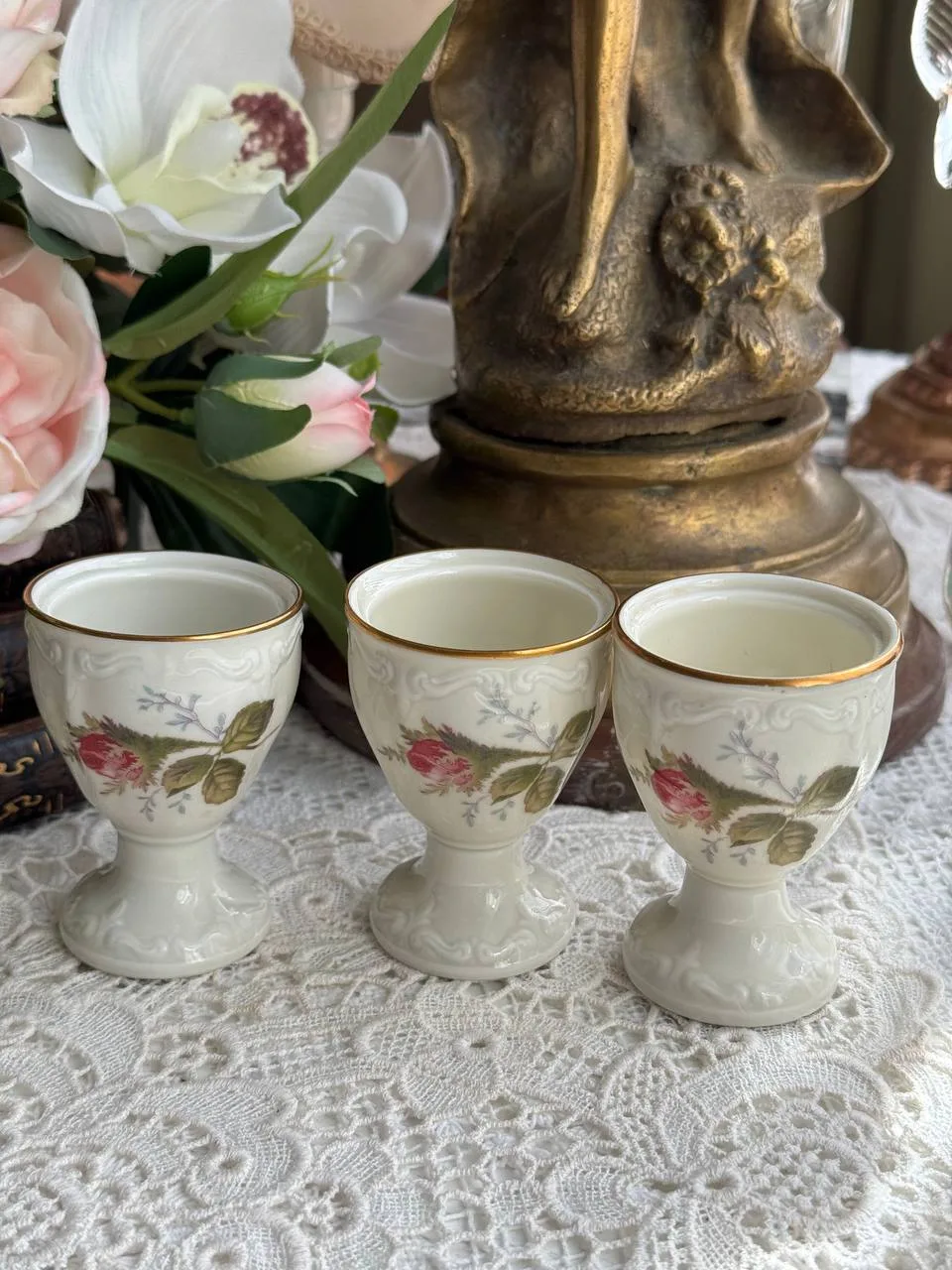 Винтажные пашотницы от Rosenthal, Германия.