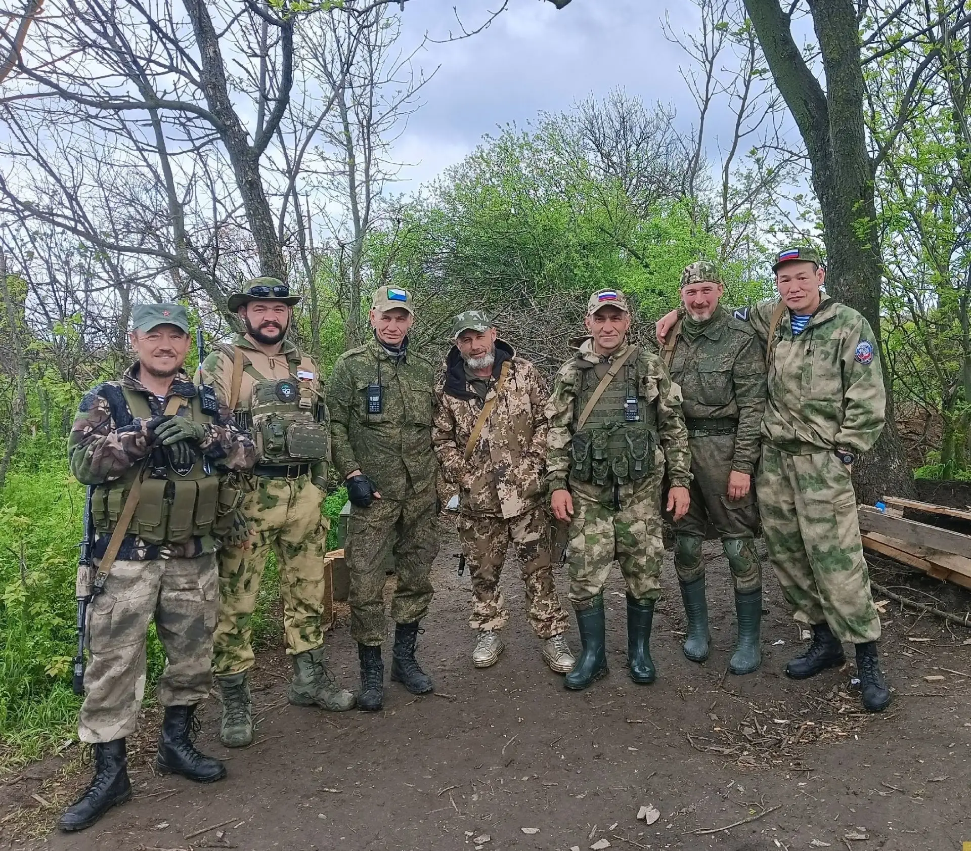 Бойцы добровольческого батальона БАРС-3 «Родина» 🇷🇺
