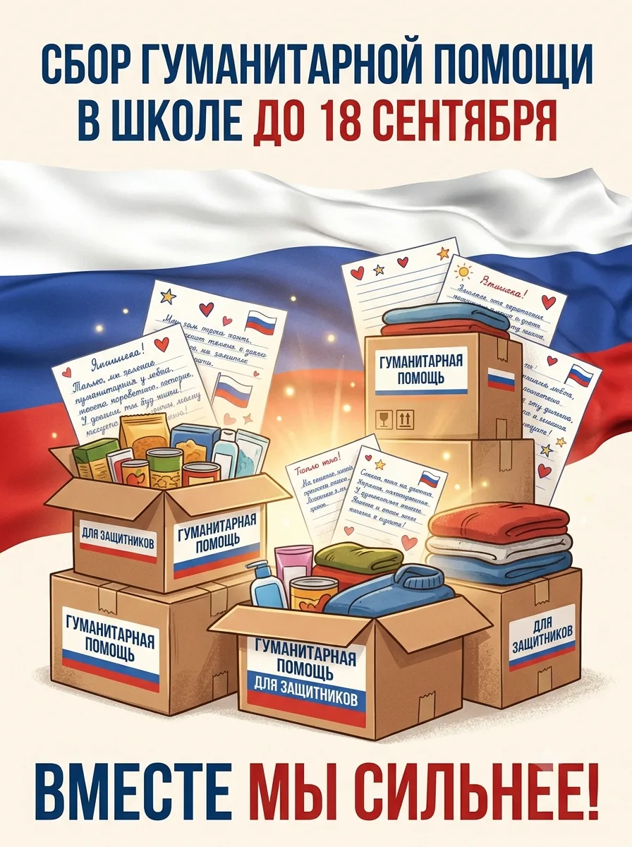 🇷🇺Сбор гуманитарной помощи для наших защитников!