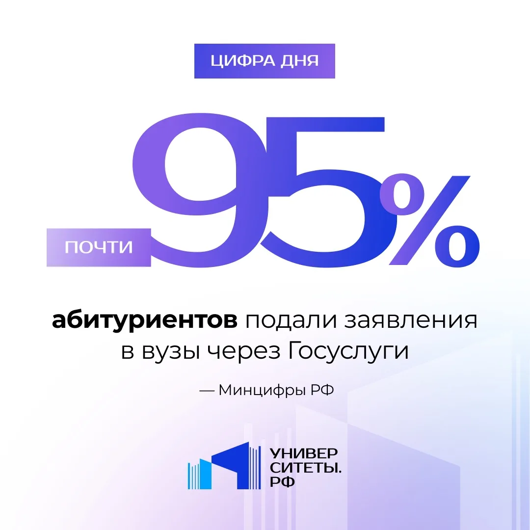 Почти все абитуриенты воспользовались в этом году Единым порталом государственных и мун...