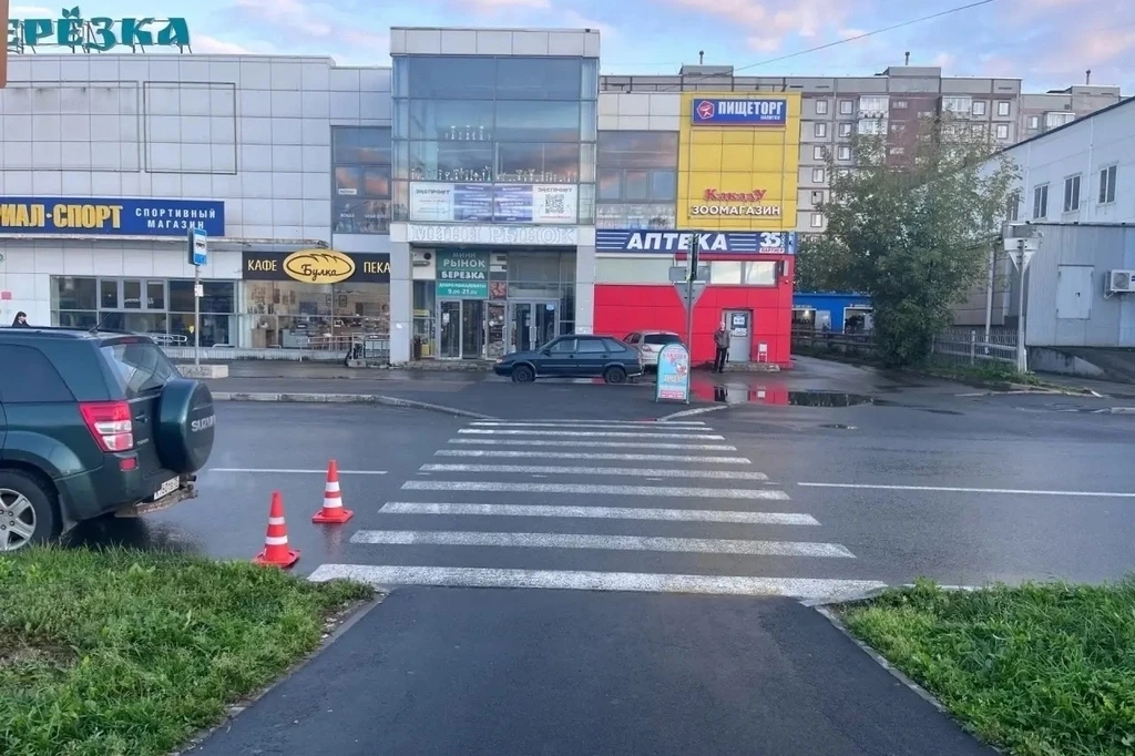 На пешеходном переходе в Череповце сбили ребенка