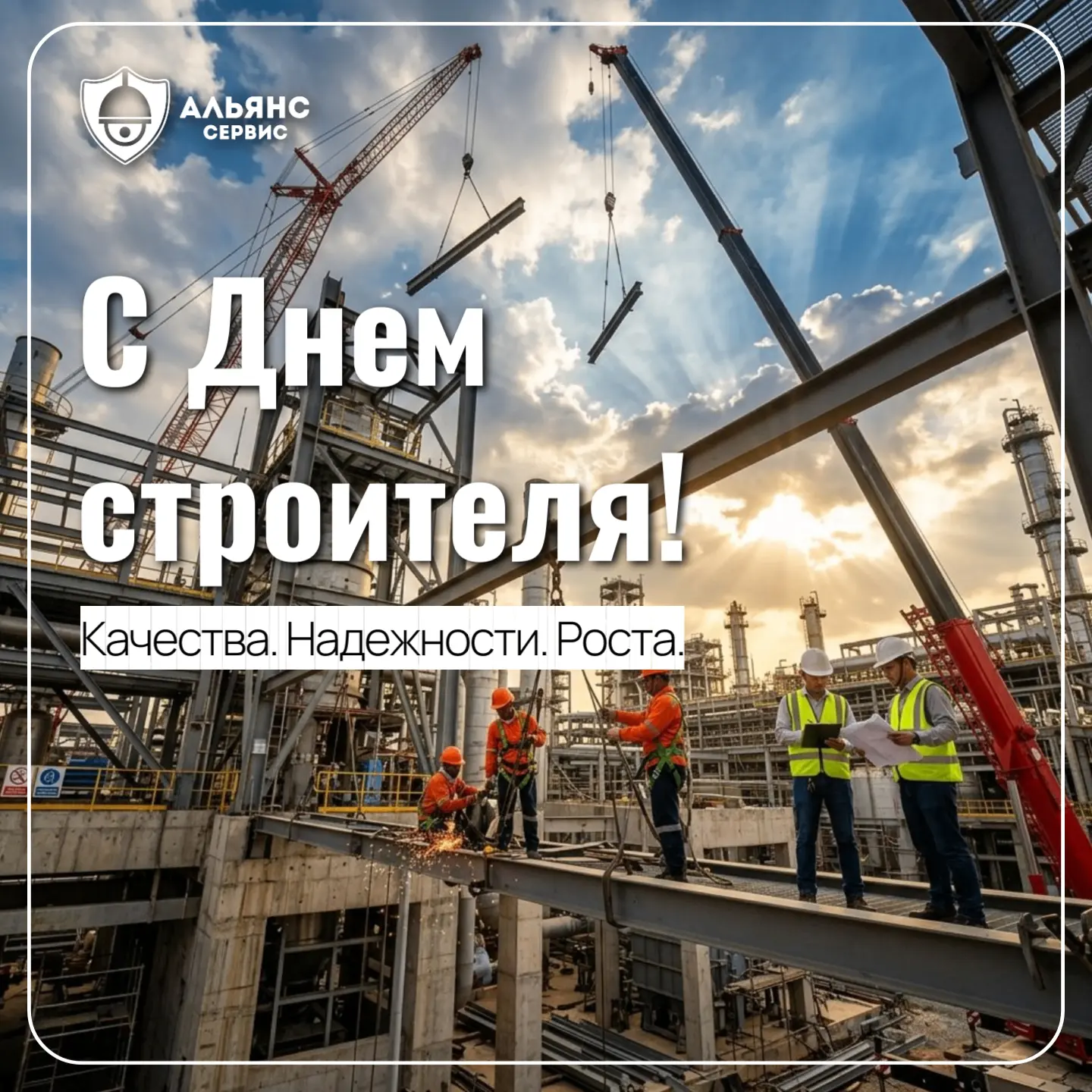 🙌 Поздравляем с профессиональным праздником всех, кто работает в самой созидательной с...