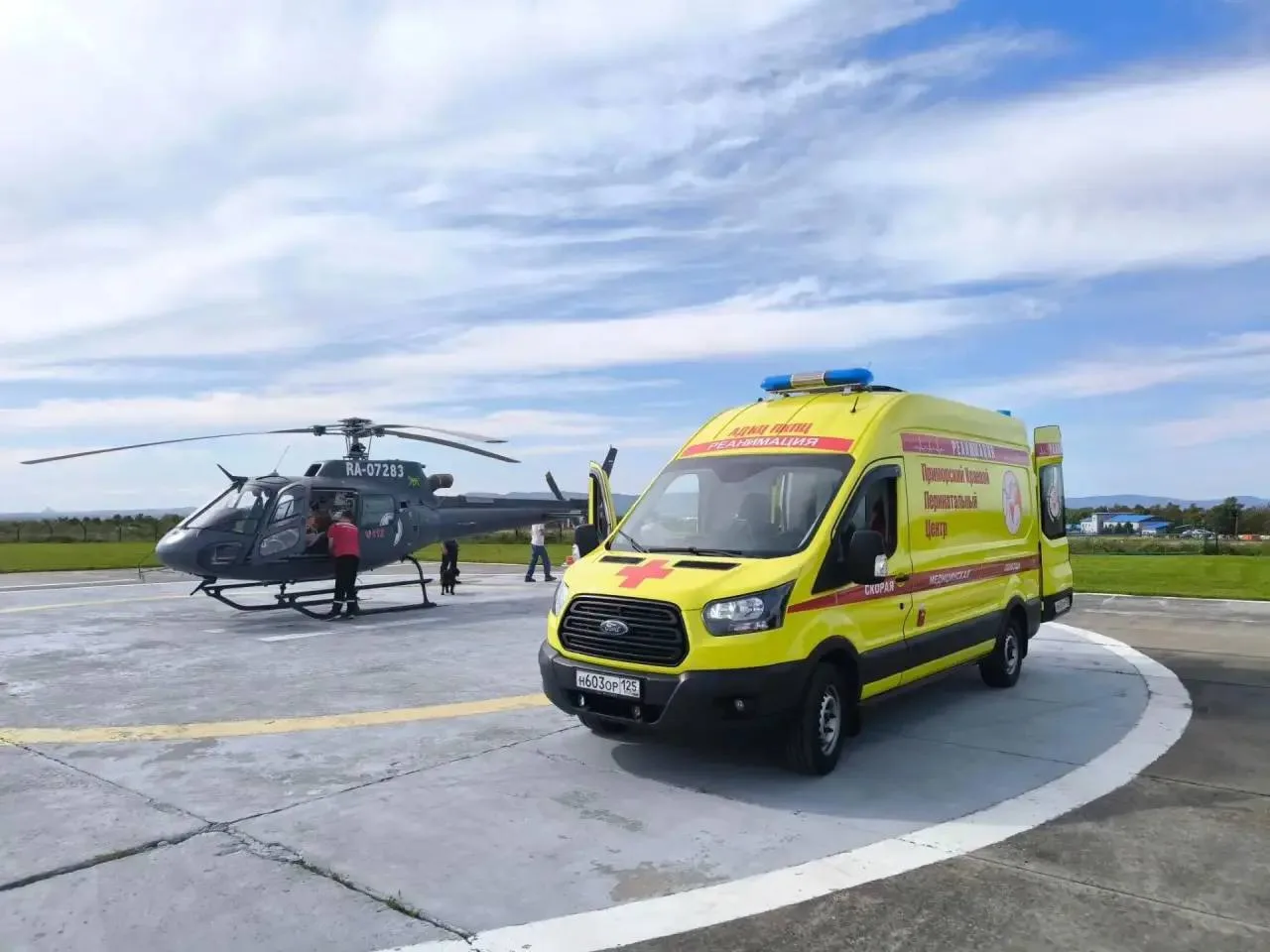 🤰🚁 Беременную женщину с давлением 180/110 экстренно эвакуировали во Владивосток — вра...