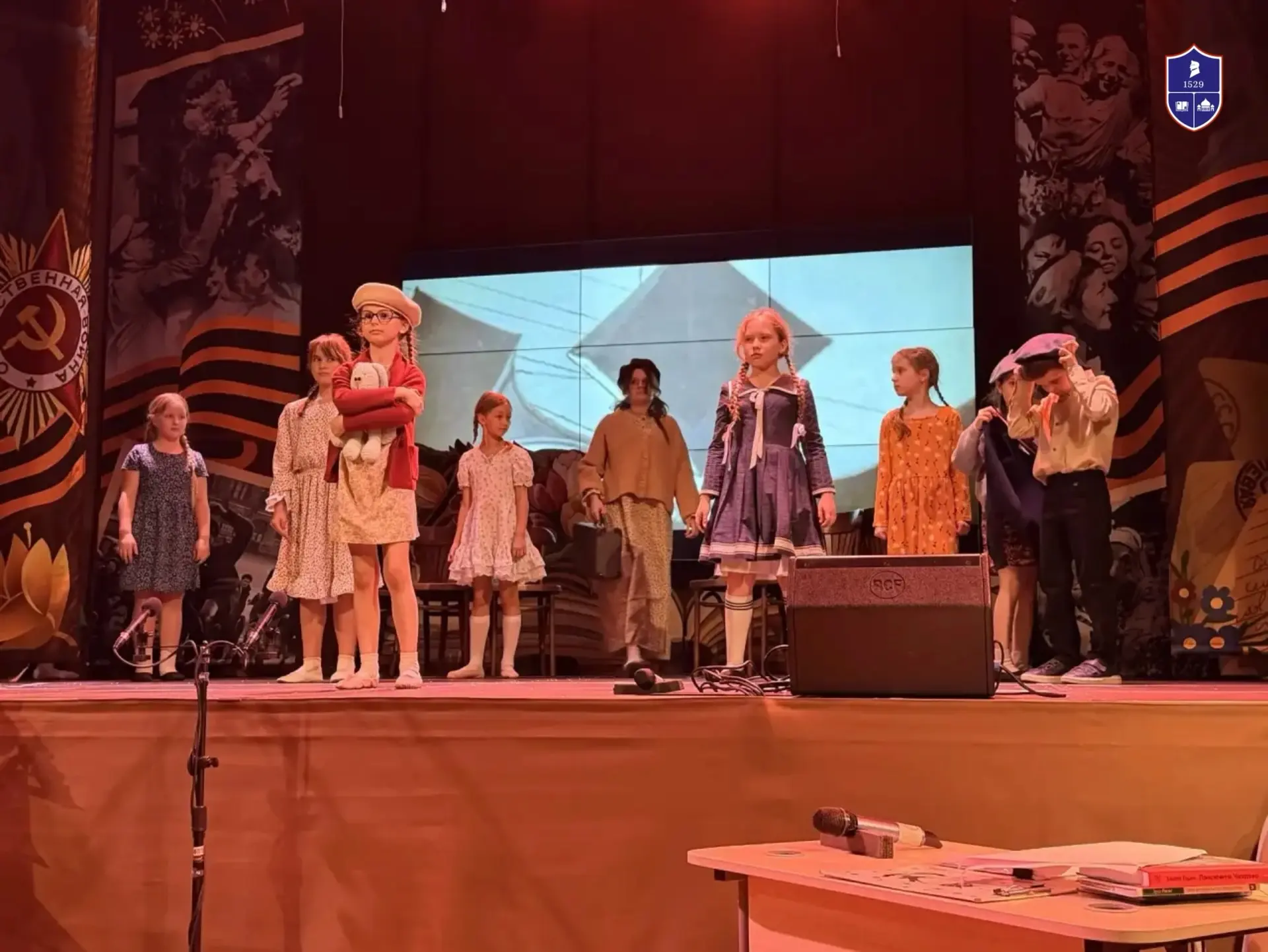 «Четыре мгновения войны»: история, которую мы не забудем 🎭⭐  В преддверии Дня Победы в нашей школе п