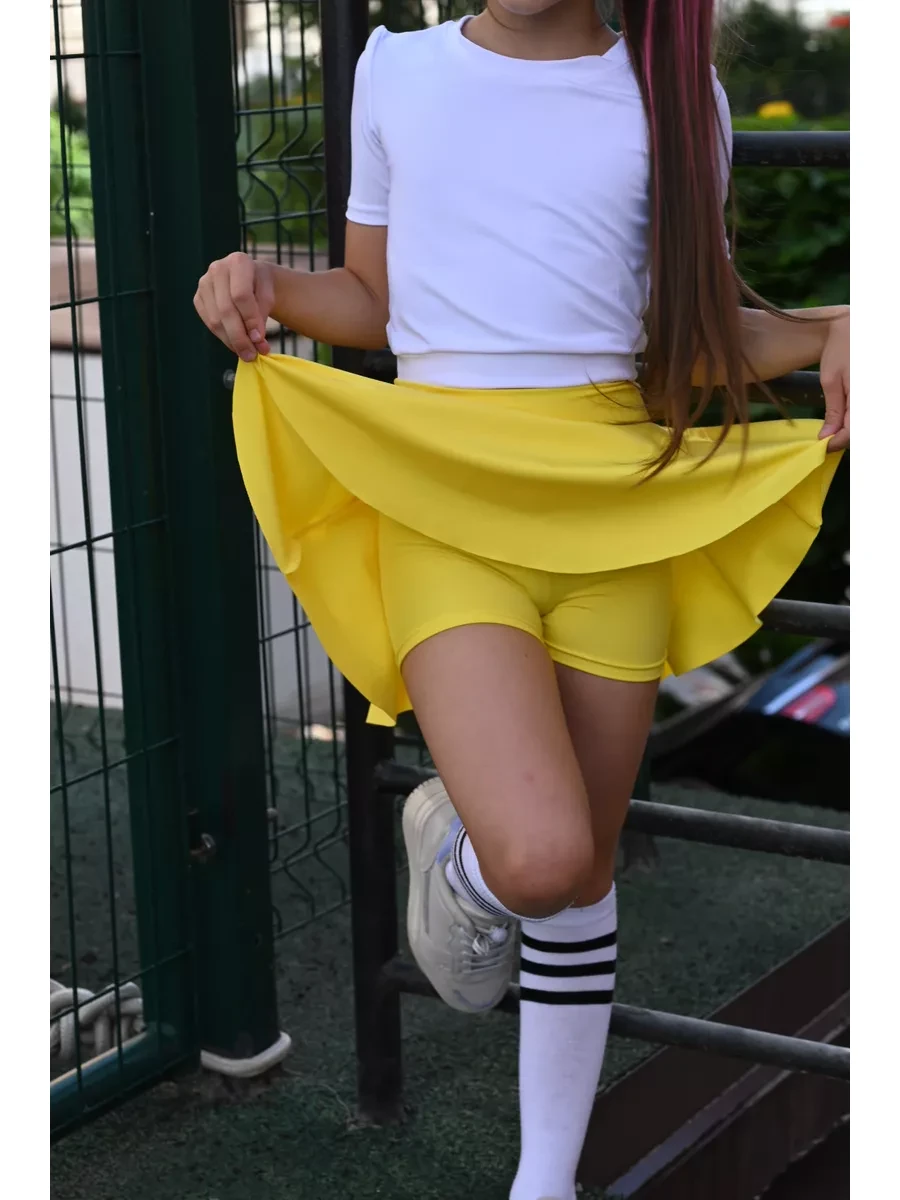 ⚡️ спортивная детская юбка шорты, kseniaesm_fitwear