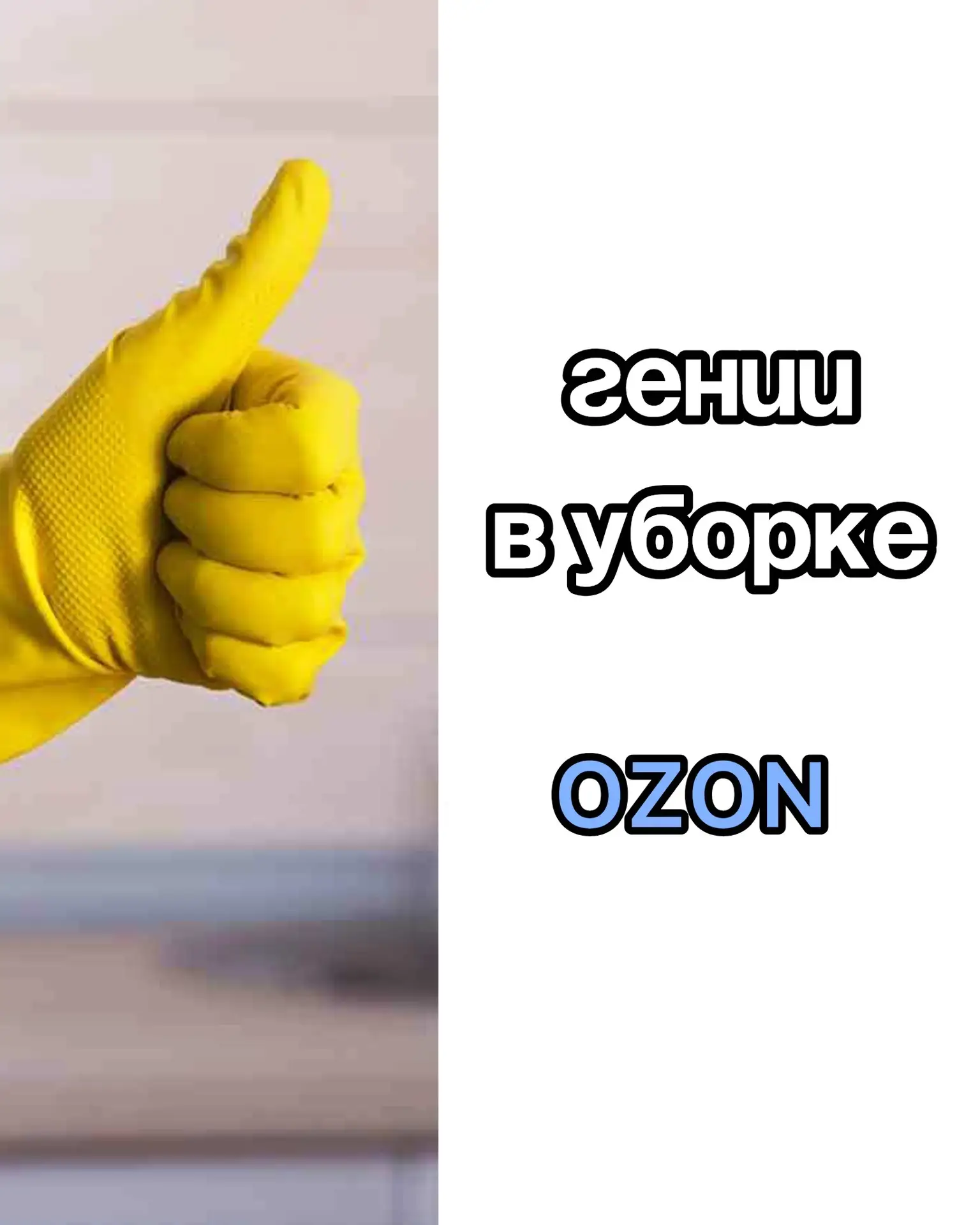 Гении в уборке на OZON 💙