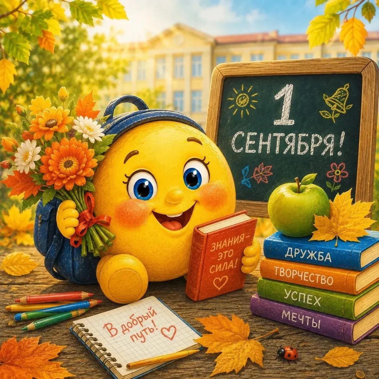 📚 С Днём знаний, друзья!