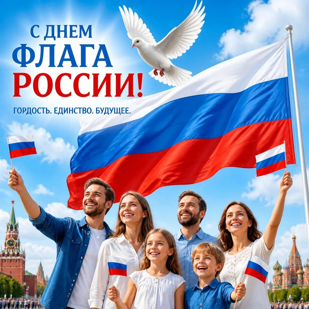 🇷🇺 22 августа — День Государственного флага Российской Федерации!
