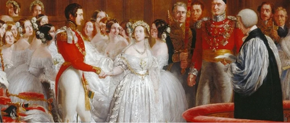 1840 год: день, когда королева Виктория ввела в моду белое свадебное платье