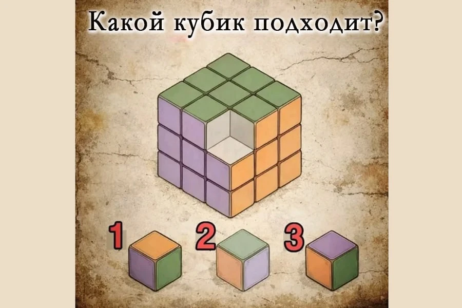 #Тренировкамозга Пространственное мышление