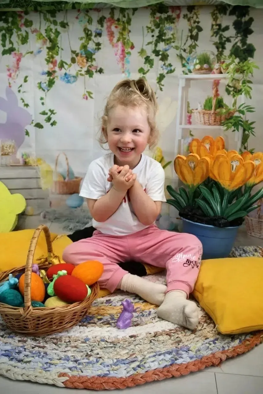 Посмотрите, какие волшебные фотозоны получились в наших Бэби-клубах к Пасхе! 🌸🐣✨