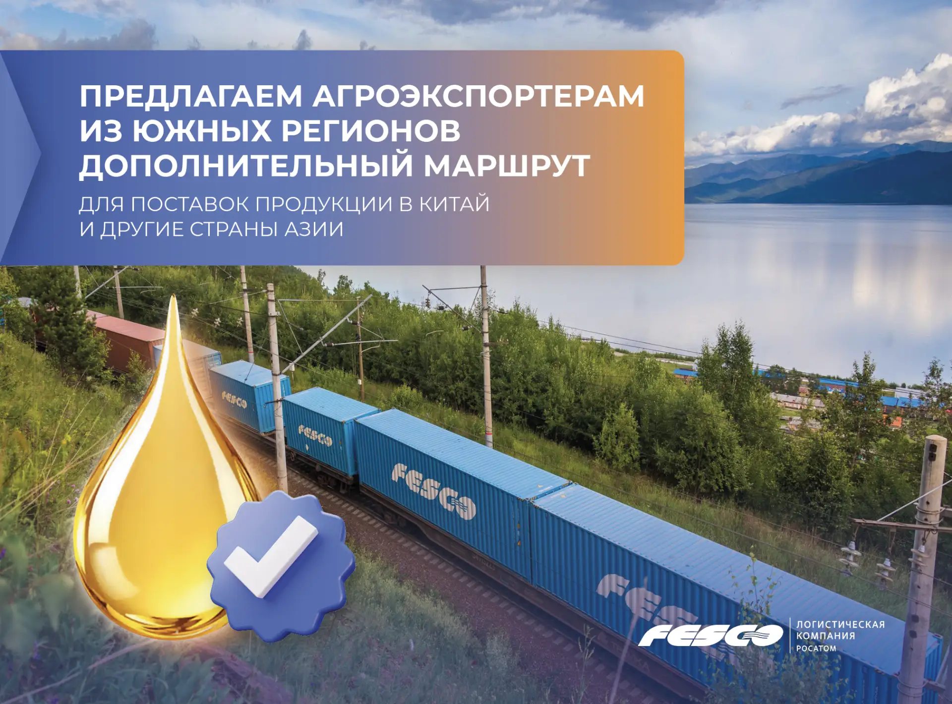 🌿 С юга России в Азию через Дальний Восток: новые возможности агроэкспорта