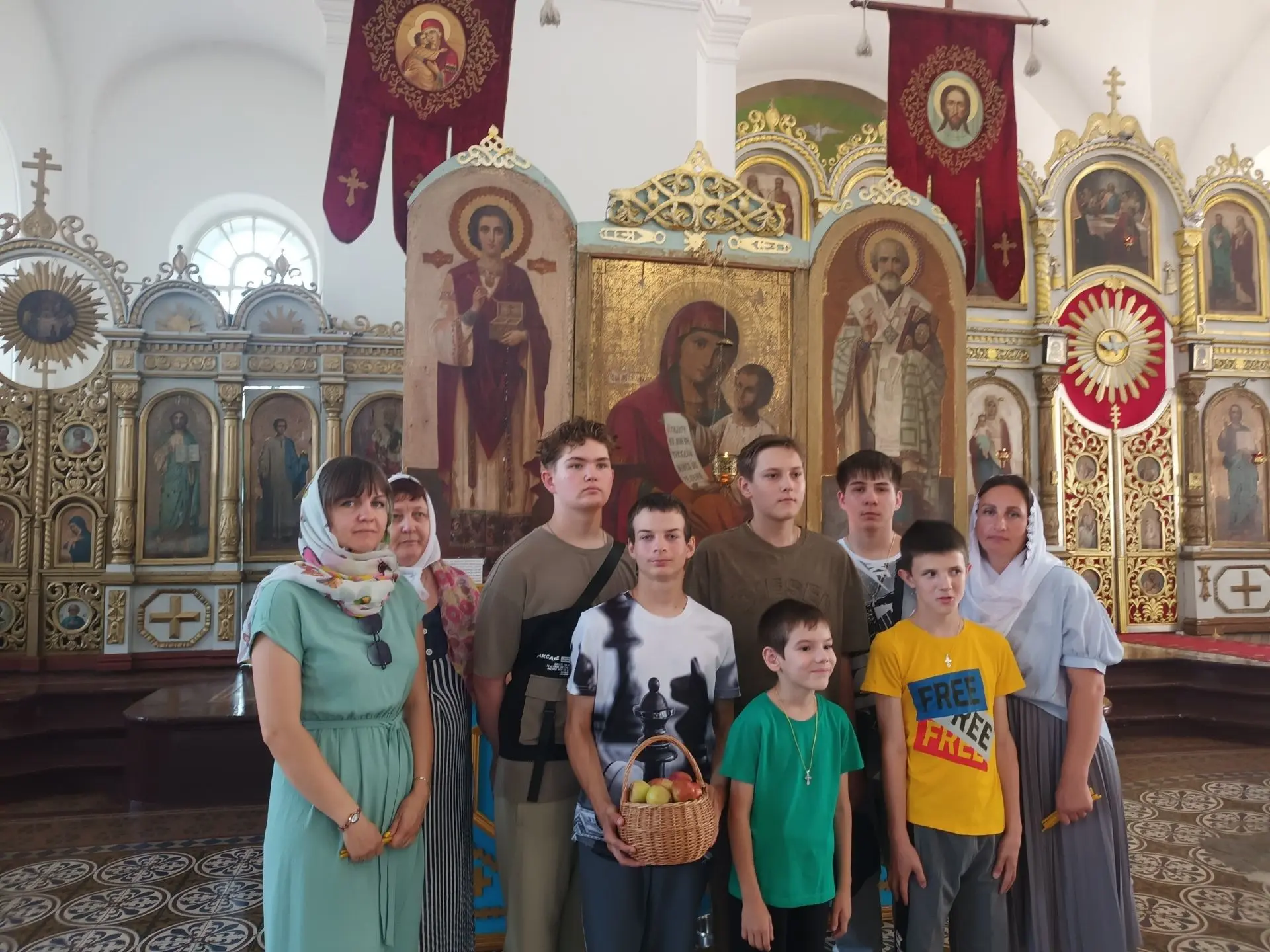 19 августа отмечают Преображение Господне (Яблочный Спас). В этот день наши воспитанник...