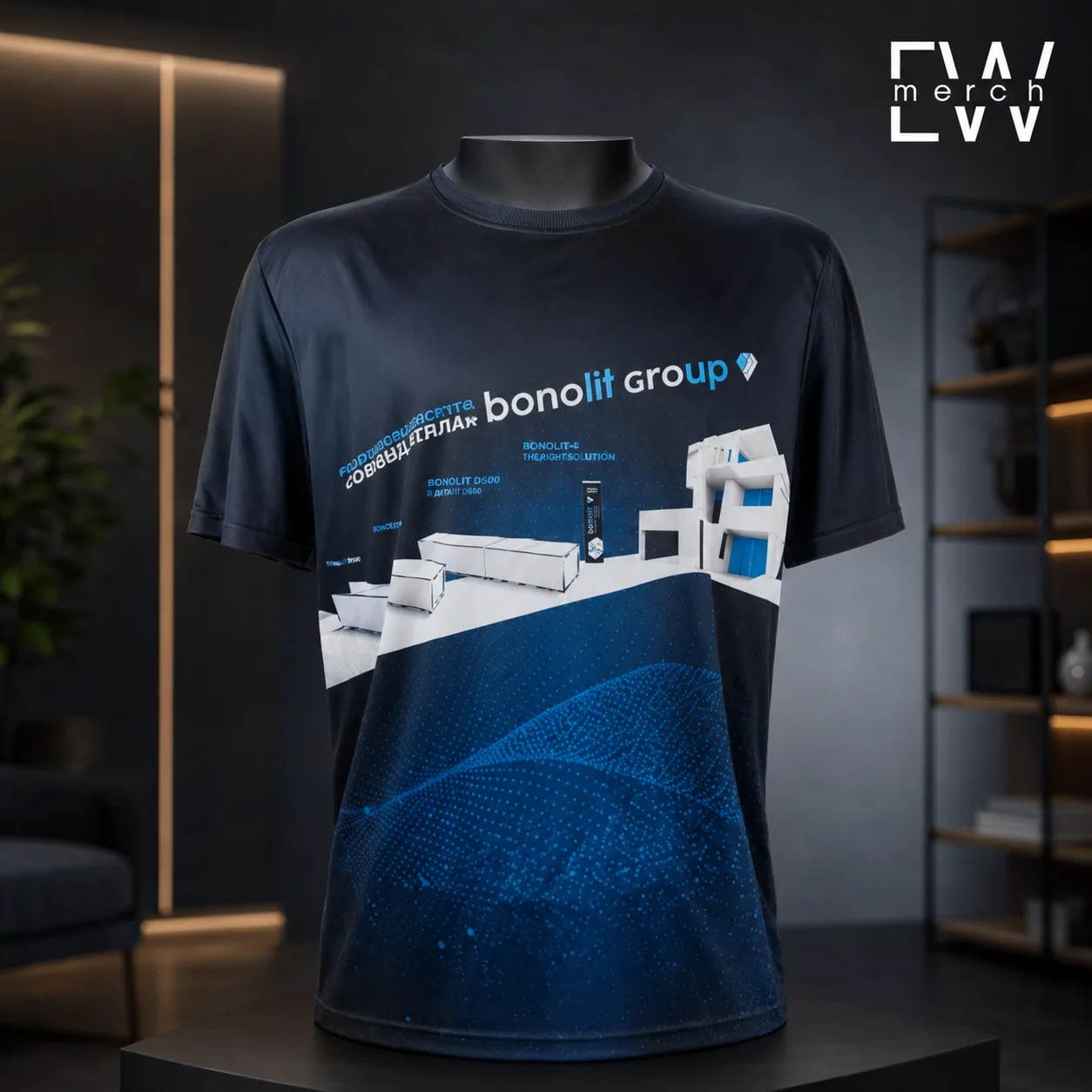 👕 ФУТБОЛКА С ПОЛНОЦВЕТНЫМ ДИЗАЙНОМ ПОД БРЕНД